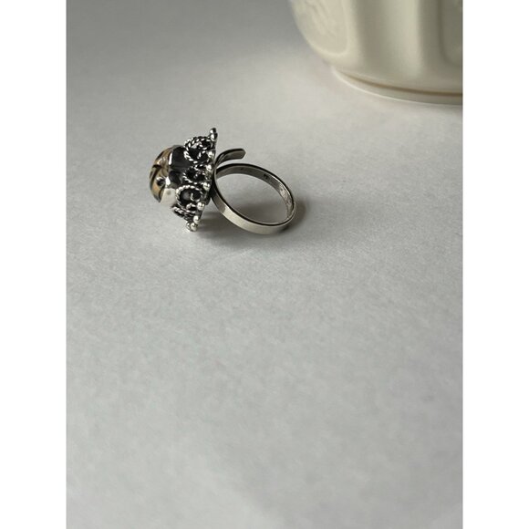 Adjustable Heart Ring with Talavera – 925 Sterling Silver